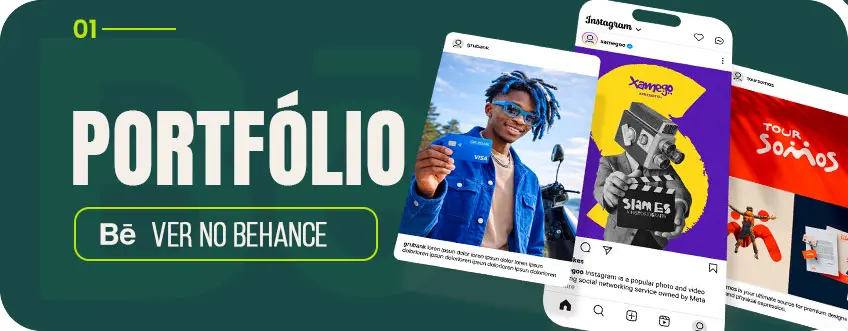 Portfólio — Ver no Behance