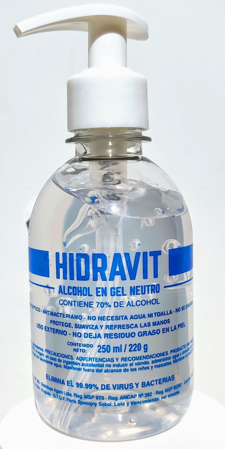 Hidravit Alcohol en Gel 250 ml