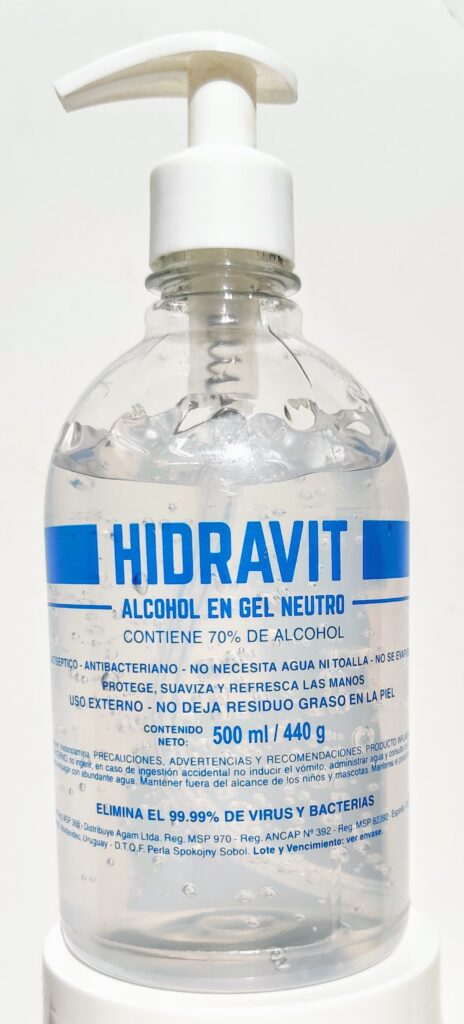 Hidravit Alcohol en Gel 500 ml