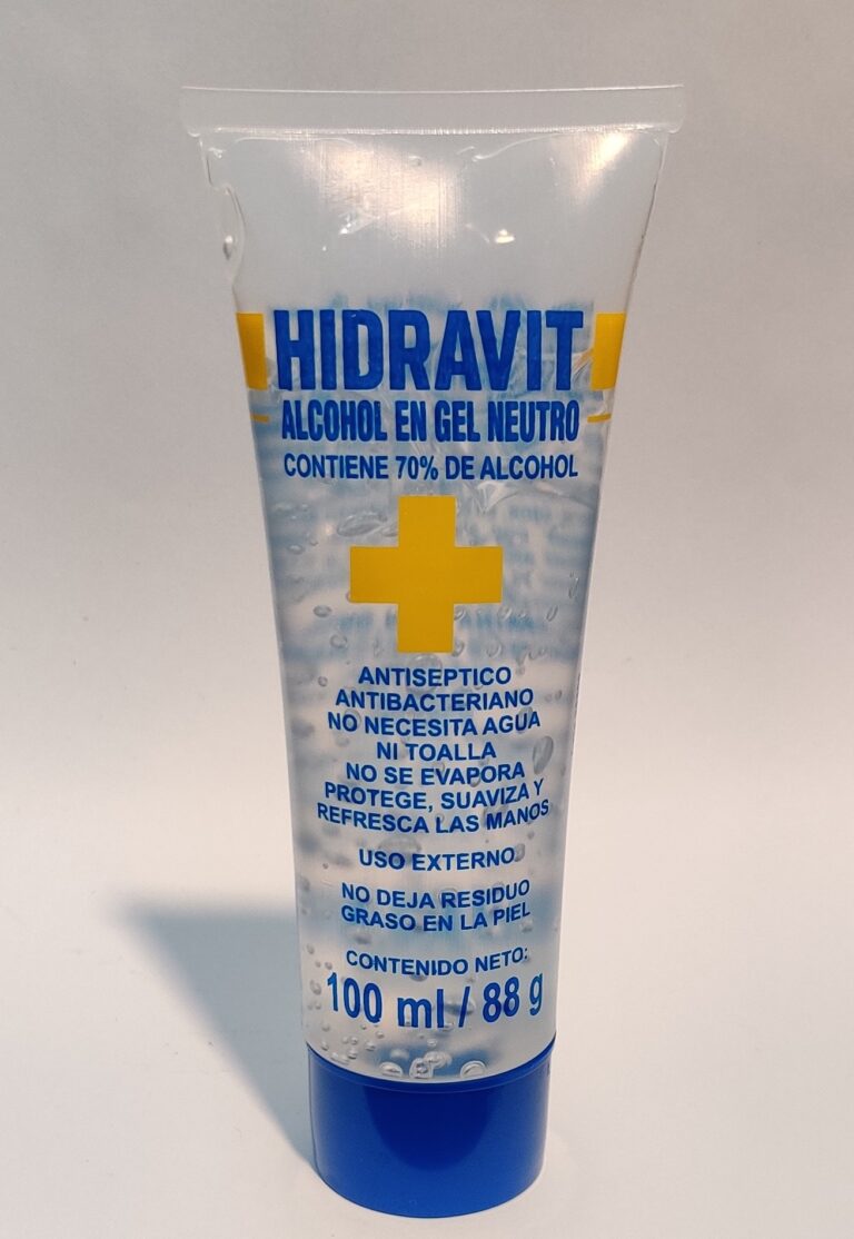 Hidravit Alcohol en Gel Pomo 100 ml